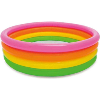 Надувной бассейн INTEX «Радуга» 56441, 168×46 см, от 6 лет